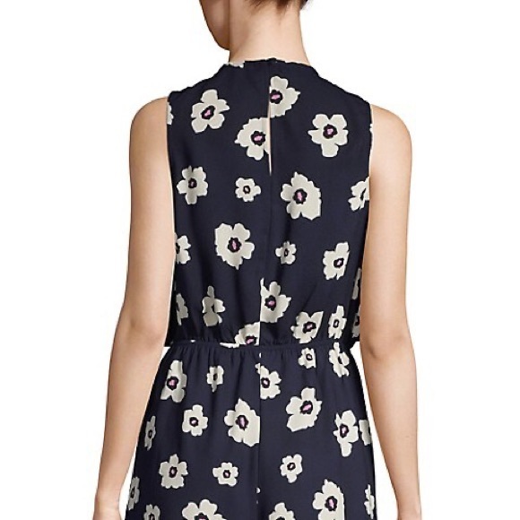 Design Lab Tie Front Romper - Picture 2 of 4